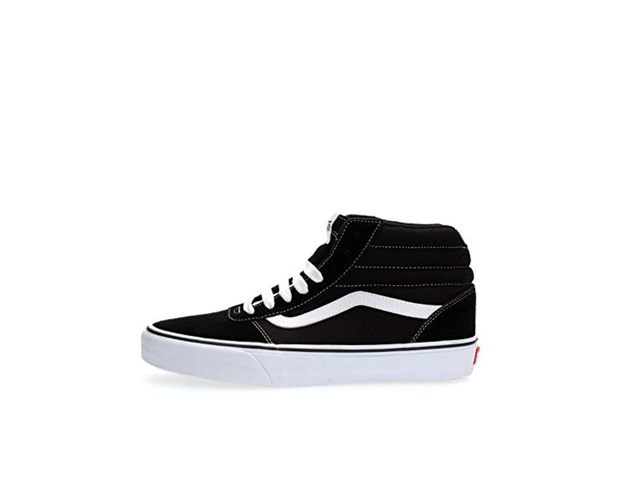 Fashion Vans Ward Hi, Sneaker Hombre, Negro