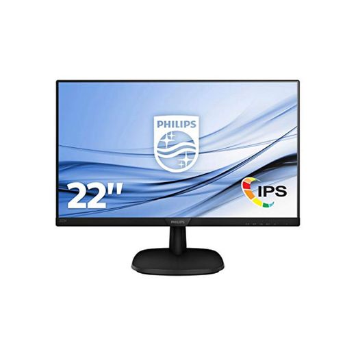 Philips 223V7QHAB/00 - Monitor IPS de 21.5" con Altavoces (Full HD, 1920x1080,