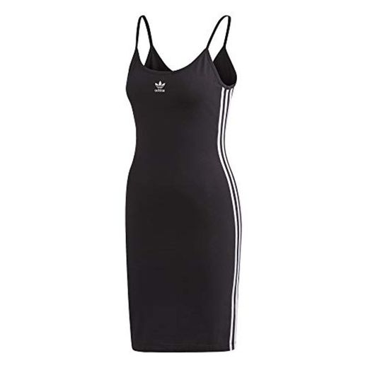 adidas Originals Spaghetti Strap Vestido, Mujer, Negro