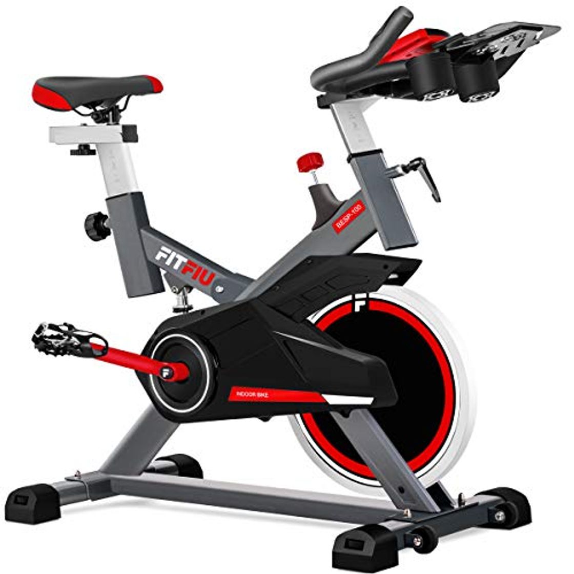 Social Fitfiu - BESP100 Silent+  Bicicleta spinning indoor con volante de inercia