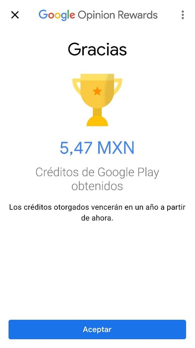 App Google Opinion Rewards