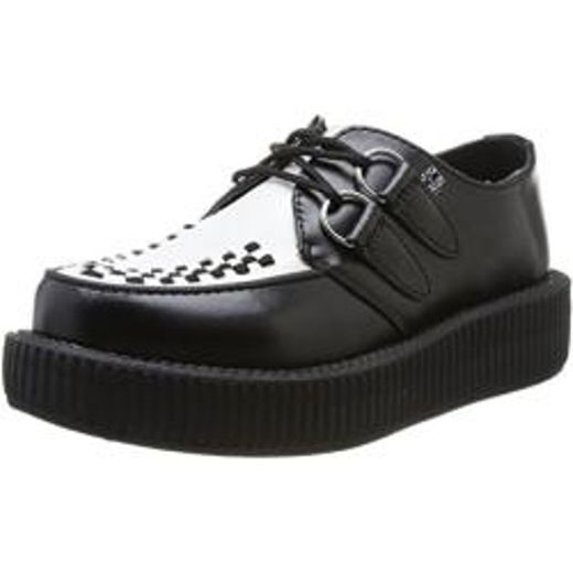 T.U.K. Viva Mondo Creeper, Zapatillas Bajas Unisex Adulto, Negro