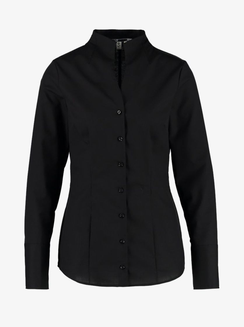 Fashion Camisa Negra Seidensticker Zalando