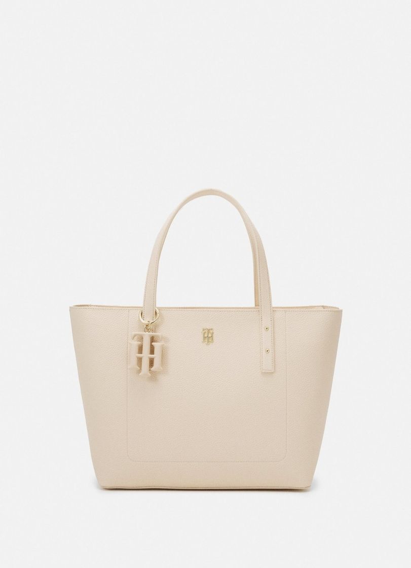 Fashion Tommy Hilfiger SOFT TOTE - Bolso shopping - beige - Zalando