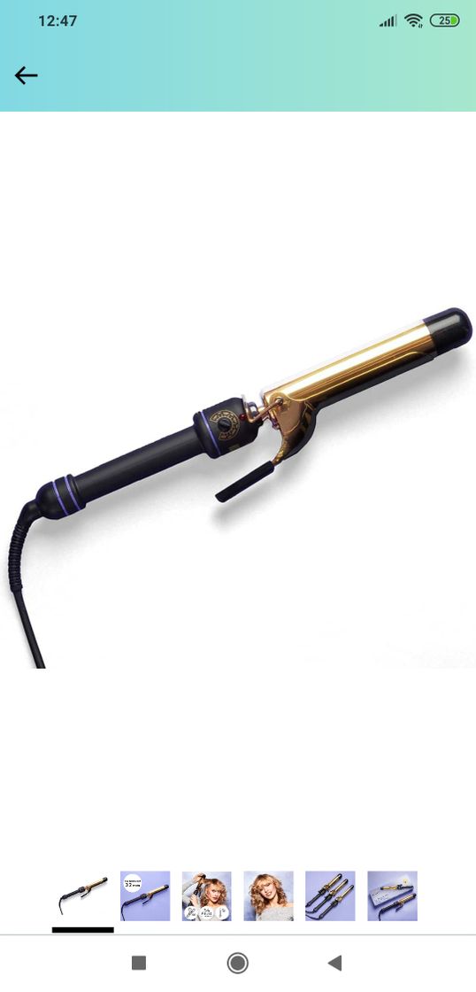 Moda Rizador Hot Tools Pro Signature Gold 

