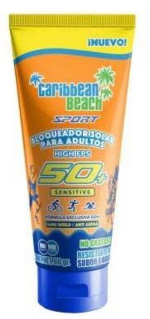 Fashion 💠 Bloqueador solar Caribbean Beach sport high FPS 50+ para 