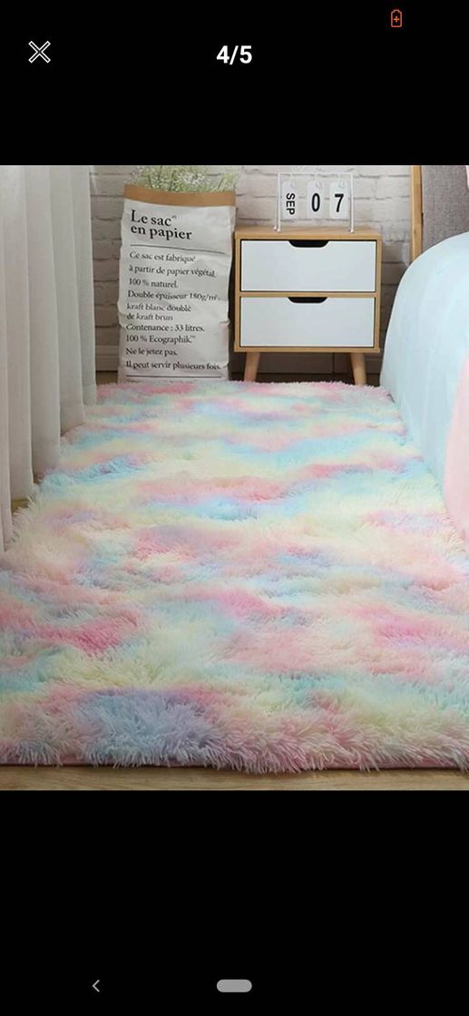 Moda 💠 Alfombra colores pastel