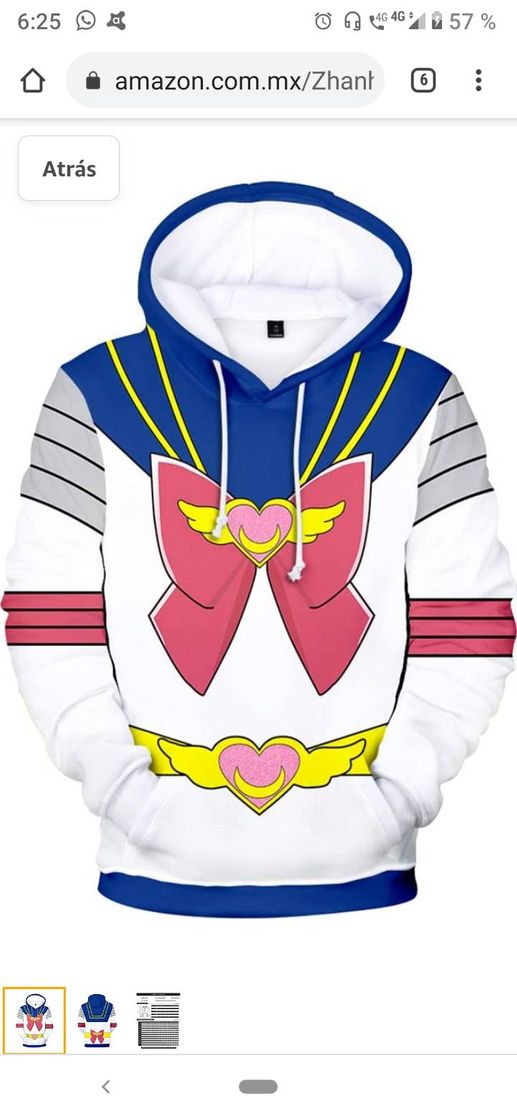 Fashion 💠 Sudadera Sailor moon