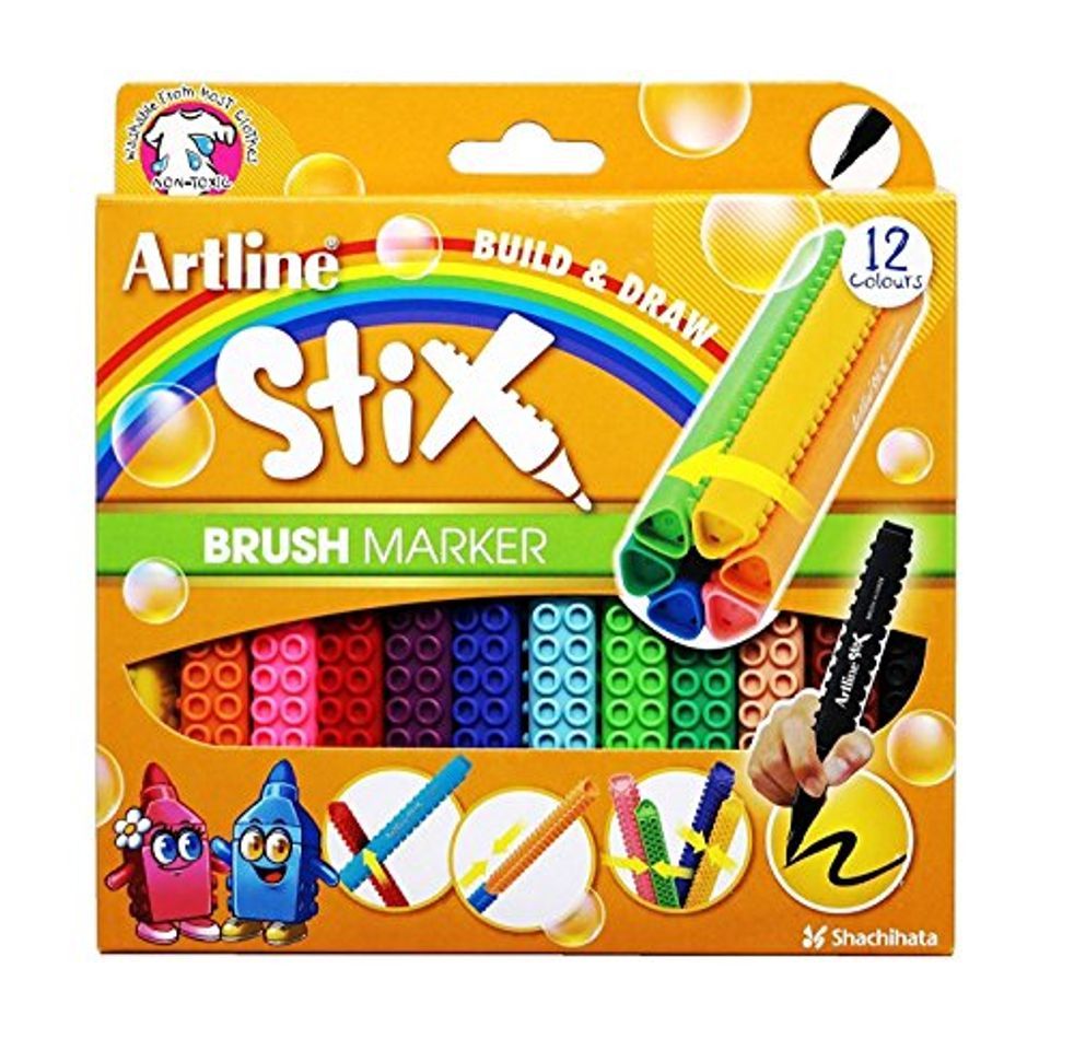 Product ARTLINE STIX Cepillo Lápices marcadores conexión BLOQUES