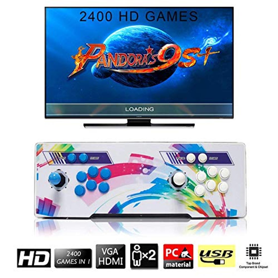 Lugares SeeKool 2400 Juegos clásicos Consola de Videojuegos