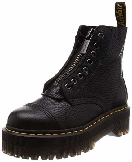 Dr.Martens Womens Sinclair Black Leather Boots 40 EU