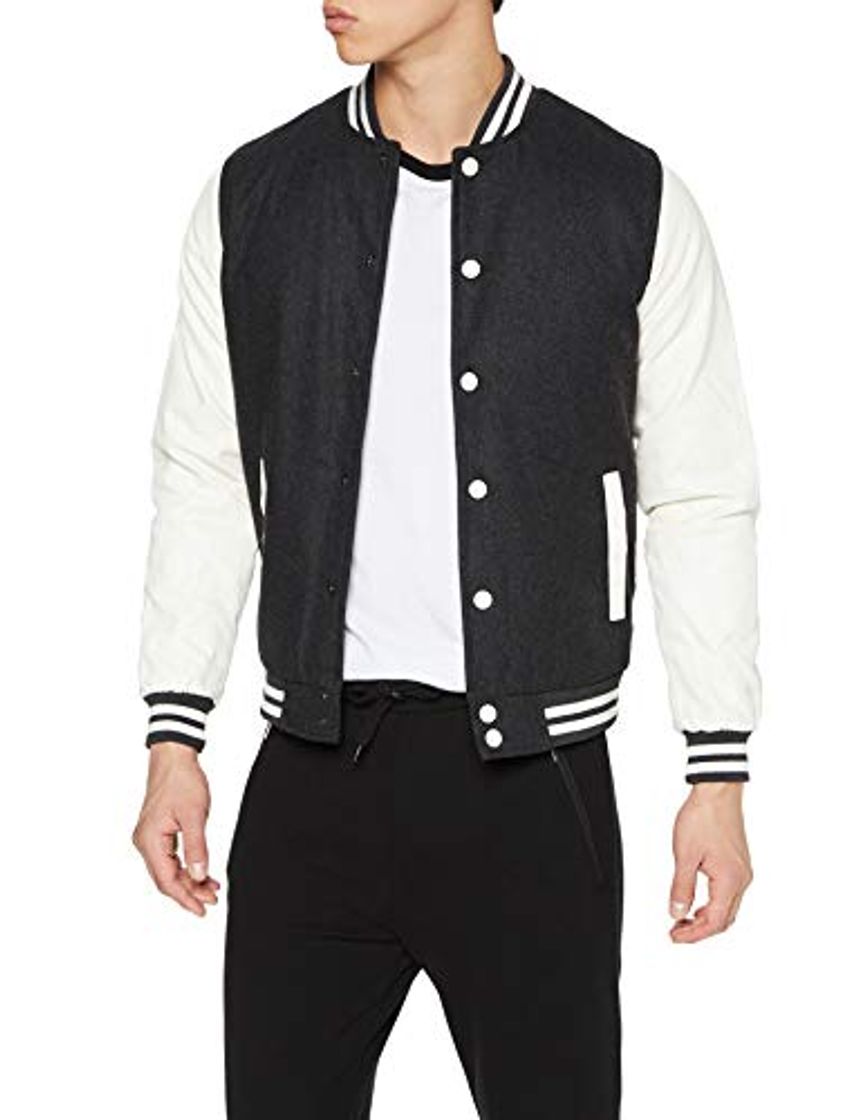 Social Urban Classics Chaqueta Lana Negro S