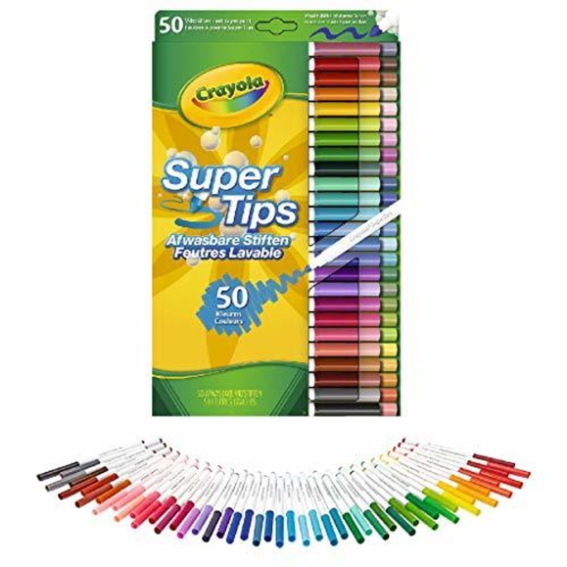 Social Crayola - Set de rotuladores Finos