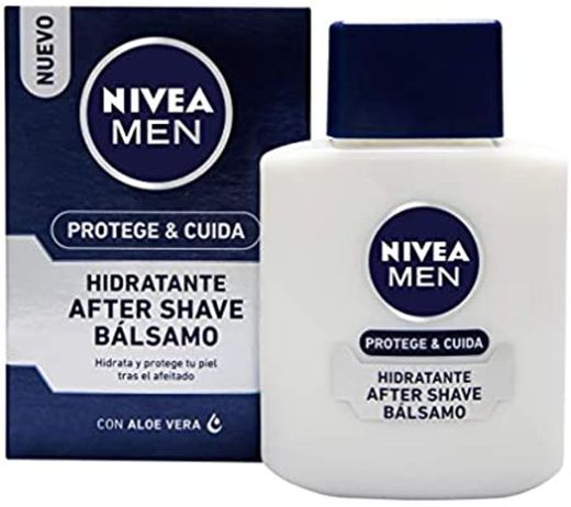 NIVEA MEN Protege & Cuida After Shave Bálsamo Hidratante en pack de