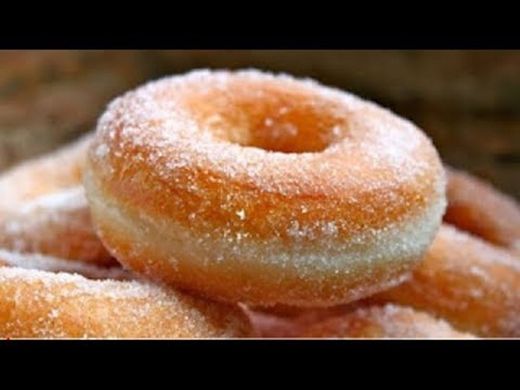 Donas de azúcar caseras y esponjosas 