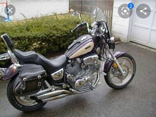 Yamaha Virago 750 una moto bicilindria 