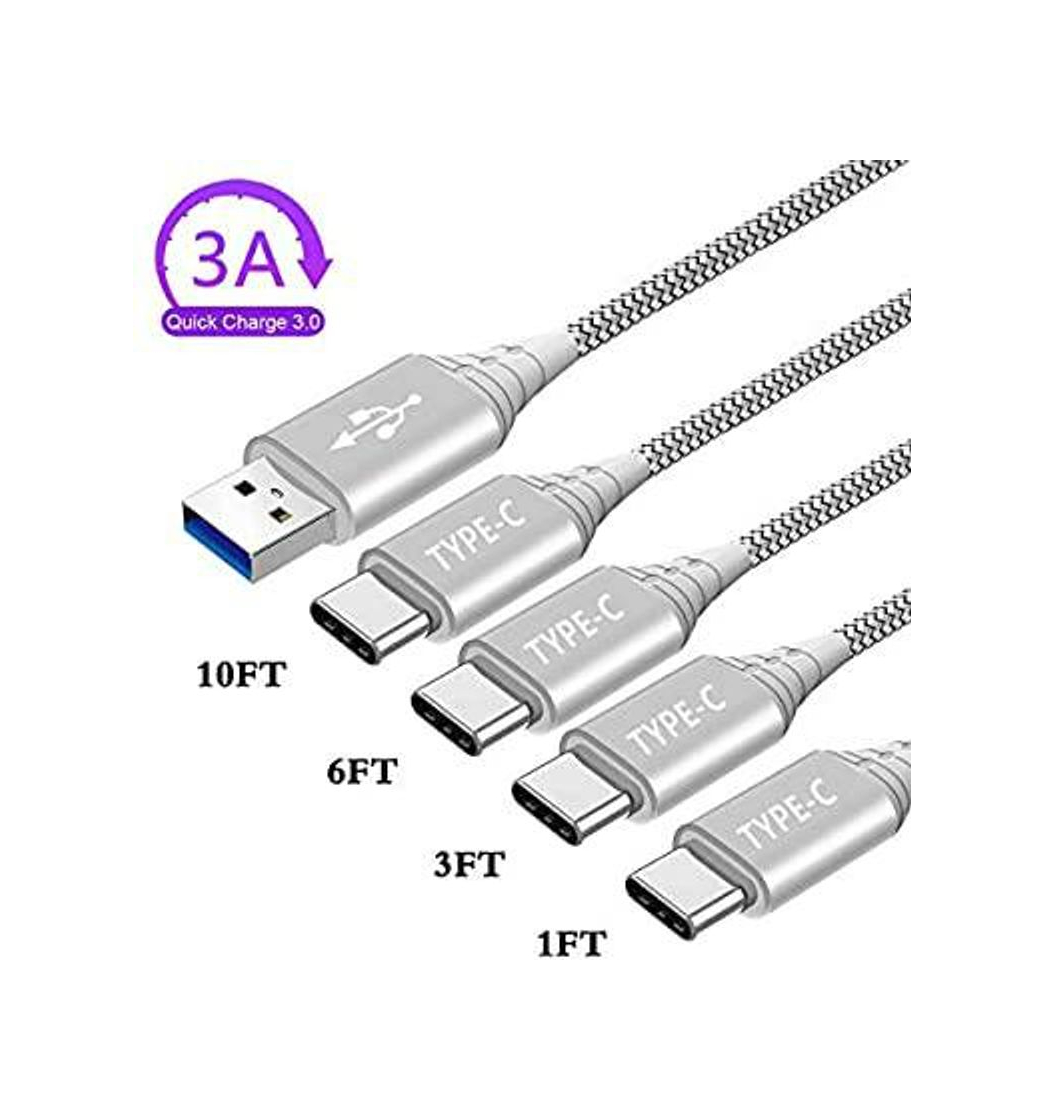 Social Cable USB tipo C Plateado