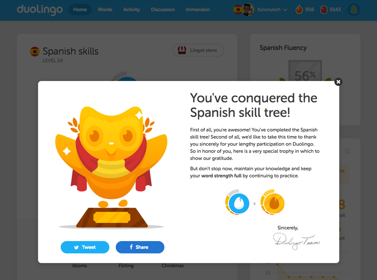 App Duolingo - Language Lessons