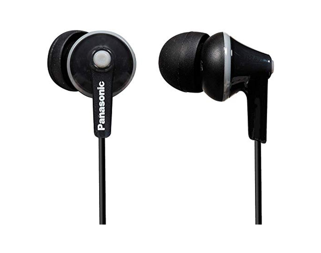 Electronic Panasonic RP-HJE125E-K Auriculares Boton con Cable In-Ear