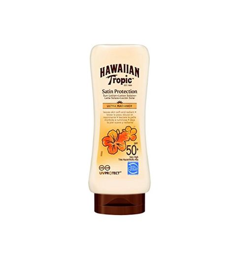 Hawaiian Tropic Satin Protection Ultra Radiance - Loción Solar de Protección Alta