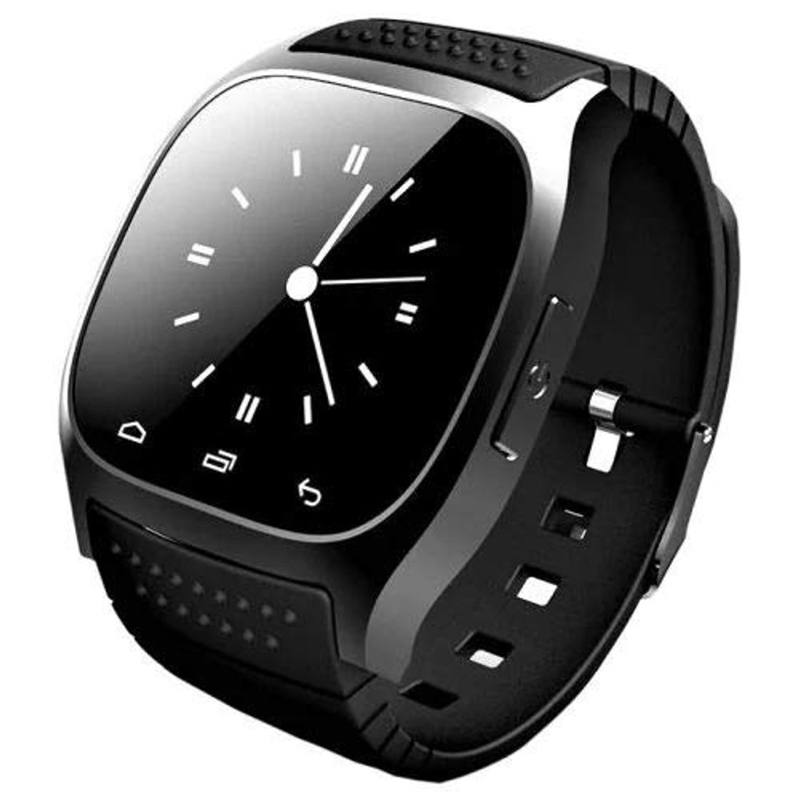Social Rastreador de ejercicios Usable Bluetooth Smart Watch Smart Health Podómetro Sleep Monitor Alerta Reloj Teléfono con ranura for cámara de tarjeta SIM for Android [Funciones completas] IOS [Funciones p