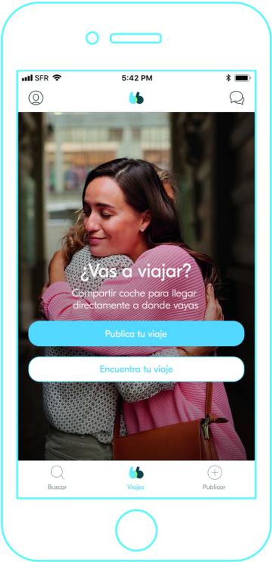 App BLABLACAR una app para viajes