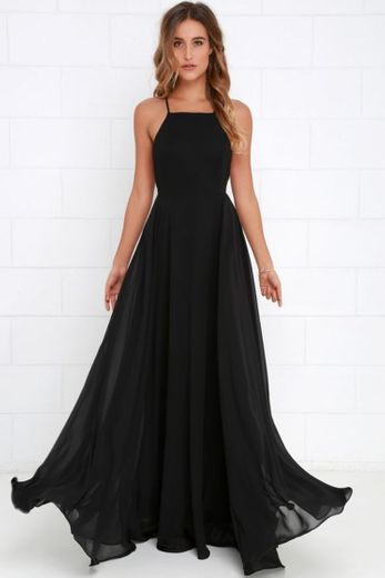 Mythical kind of love black maxi dress