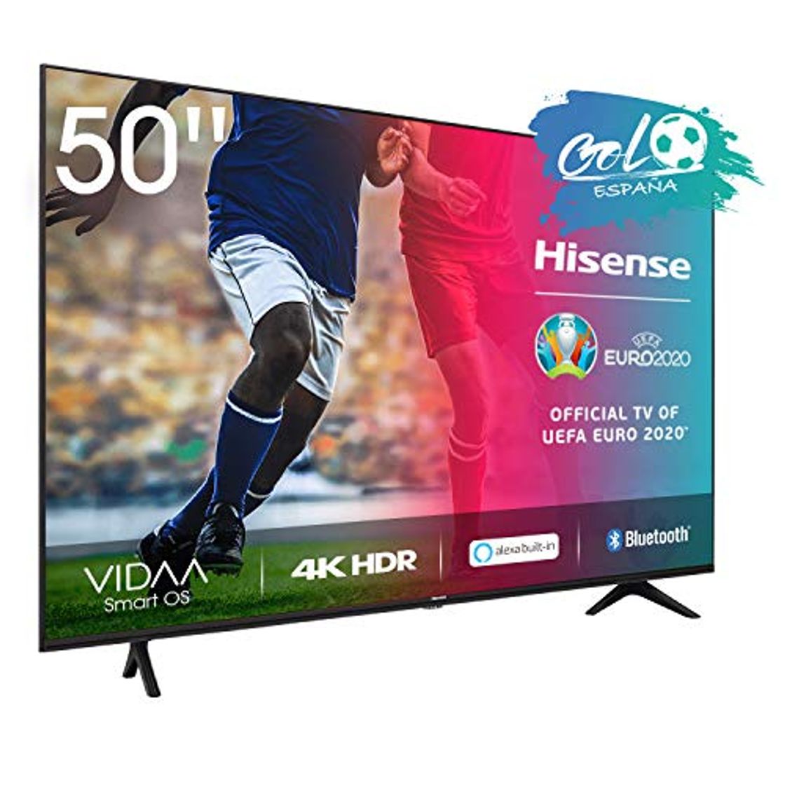 Social Hisense UHD TV 2020 50AE7000F - Smart TV Resolución 4K con Alexa