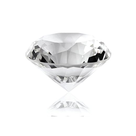 AKORD Big Crystal Clear Cut Cristal Diamante Gigante Regalos de Boda