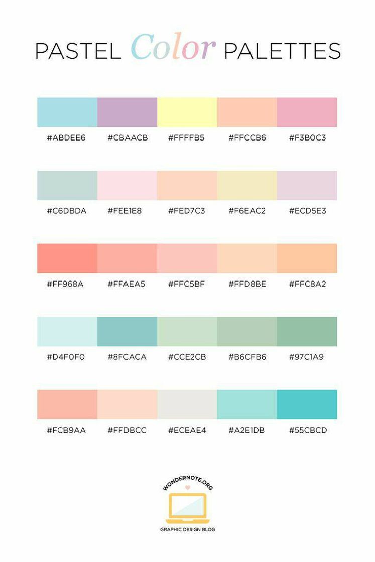 Fashion Cores pastel