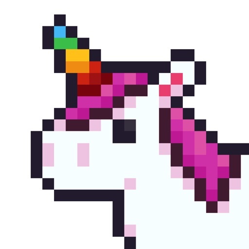 Aplicaciones UNICORN: Pixel coloring book