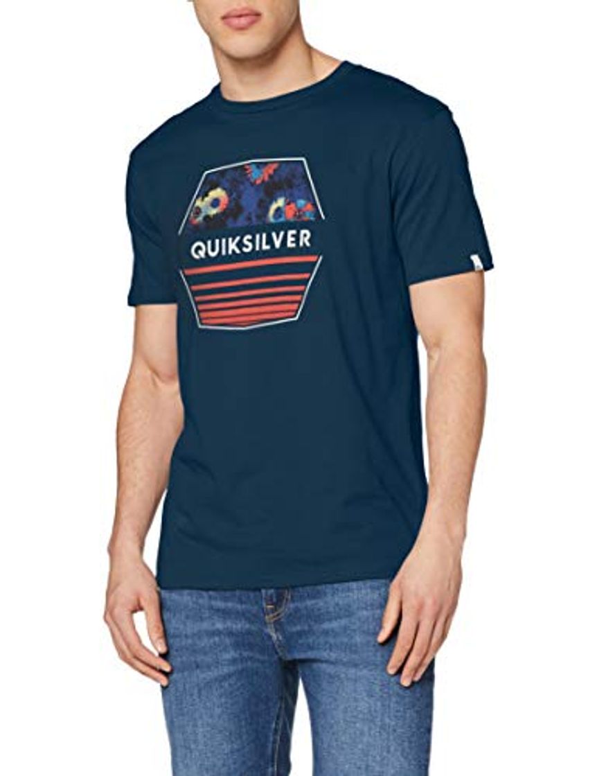 Moda Quiksilver Drift Away - Camiseta para Hombre Screen tee