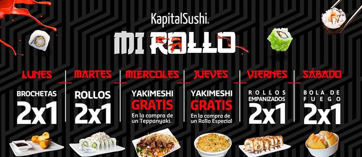 Restaurantes KAPITAL SUSHI SUR