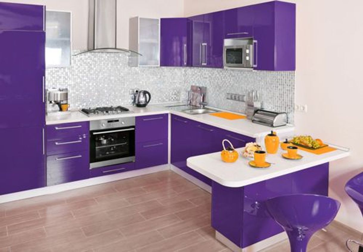 Fashion Cocinas color morado