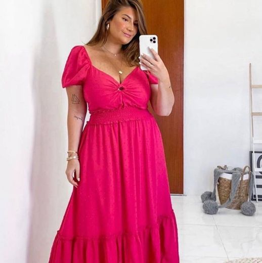 Vestido longo basiquinho 💖