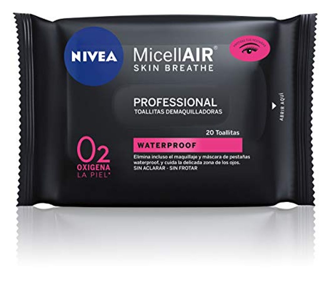 Productos NIVEA MicellAIR Professional Toallitas Desmaquilladoras