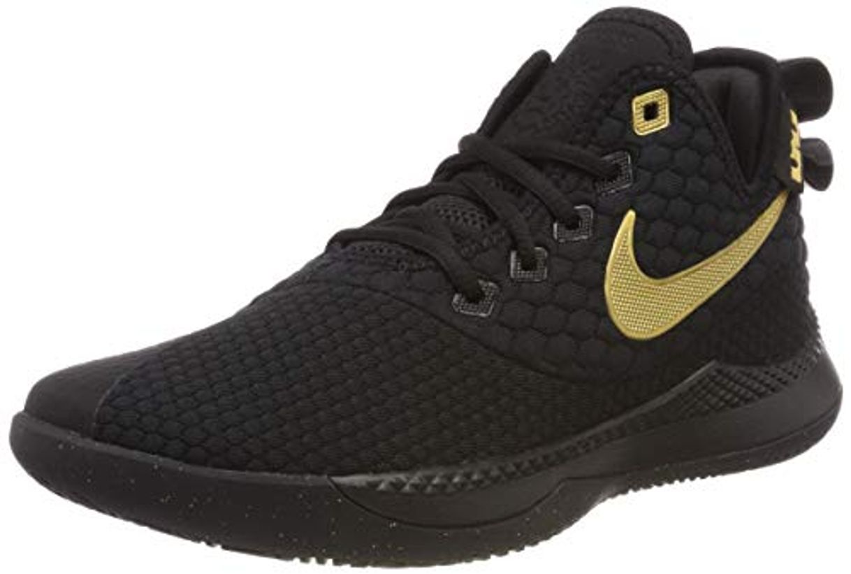 Moda Nike Lebron Witness 3 Ao4433-003, Zapatos de Baloncesto para Hombre, Negro