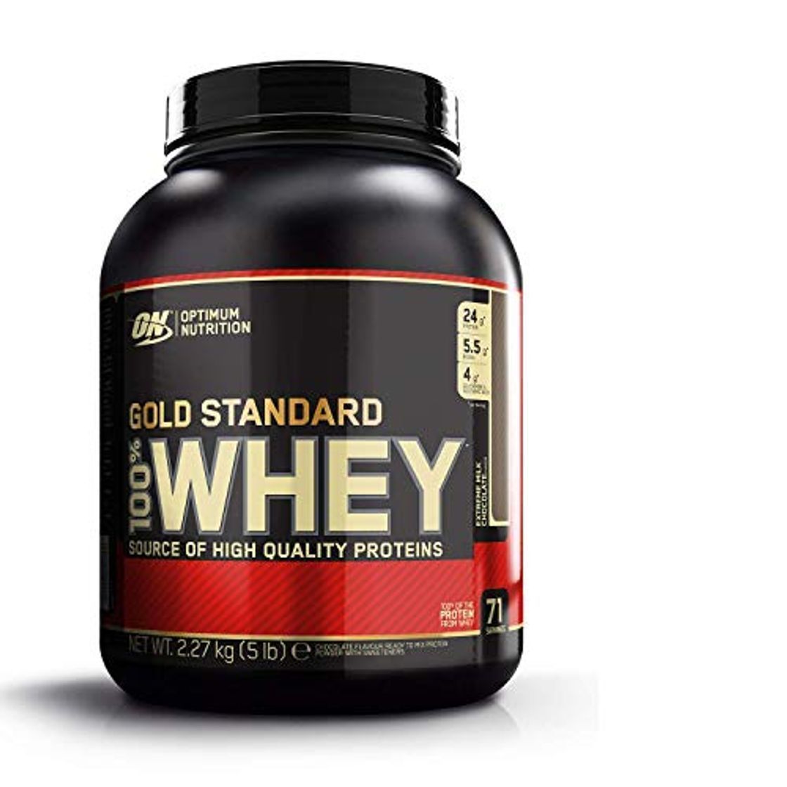Social Optimum Nutrition ON Gold Standard 100% Whey Proteína en Polvo Suplementos Deportivos