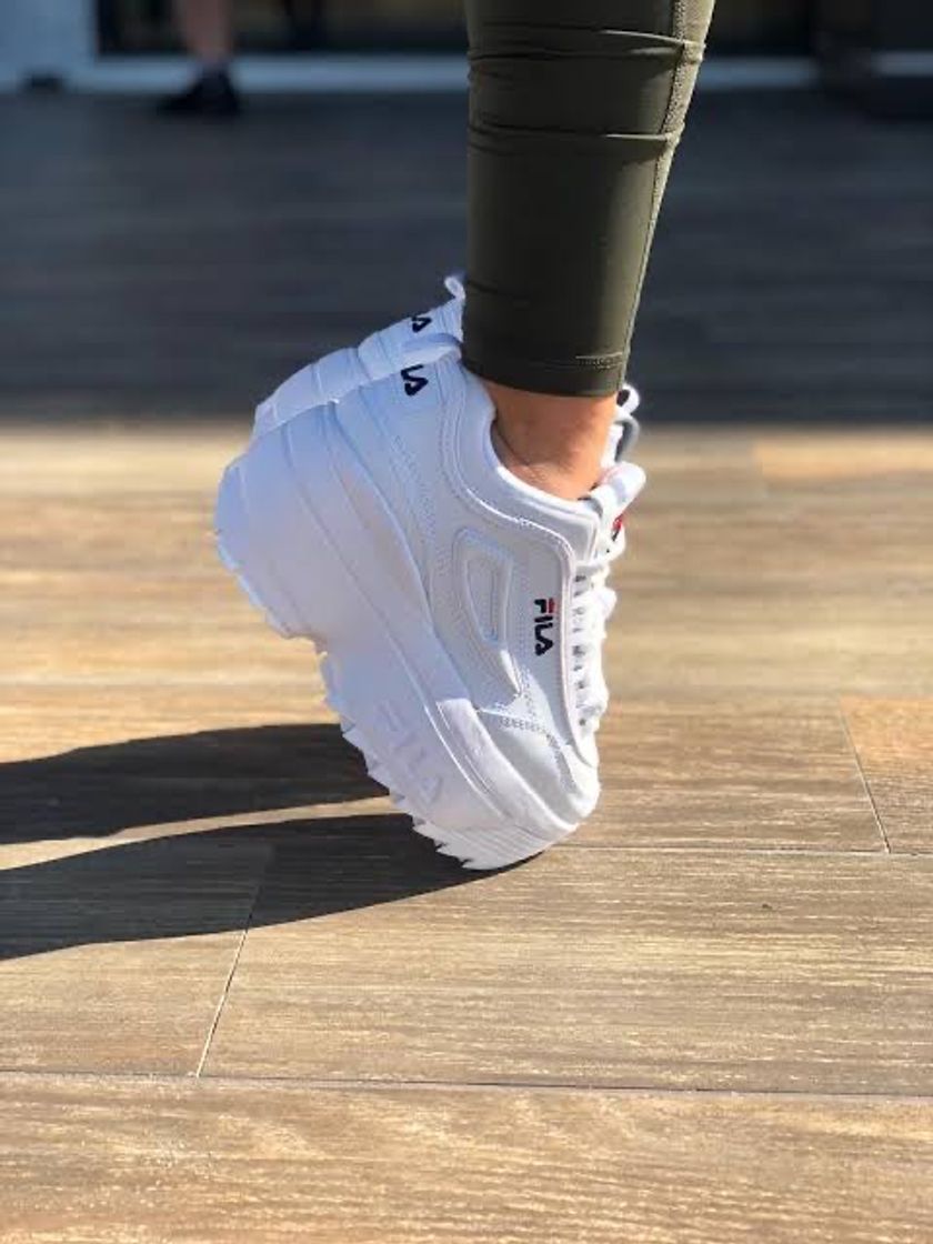 Moda Fila Disruptor Low W Calzado White