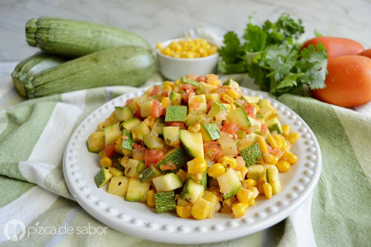 Calabacitas a la mexicana 