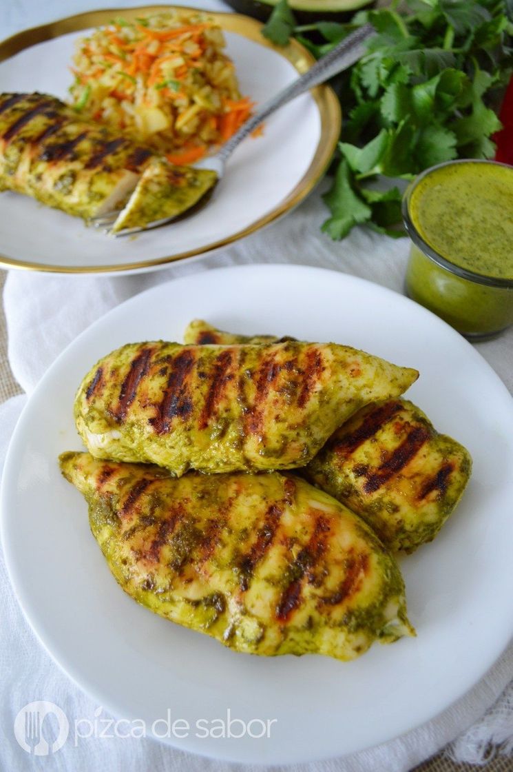 Pollo al cilantro 