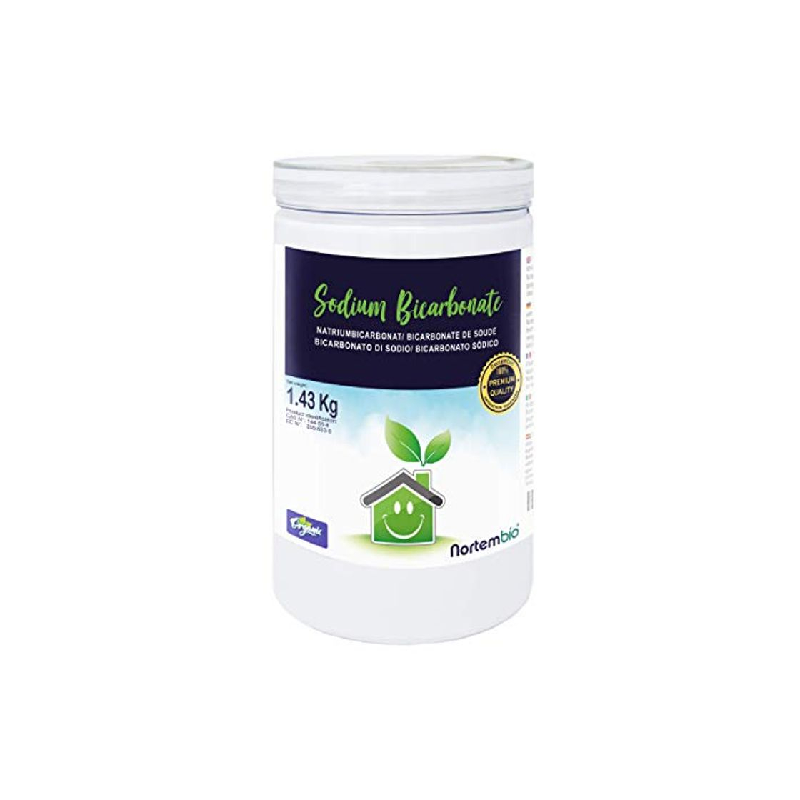 Product NortemBio Bicarbonato de Sodio 1.43 Kg