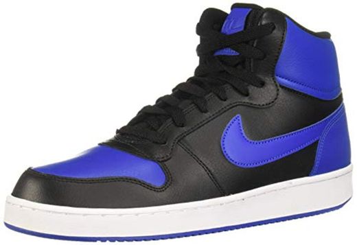 Nike Ebernon Mid, Zapatos de Baloncesto para Hombre, Negro