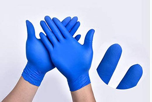 The Basic Nitrile Exam Gloves - Medical Grade, Powder Free, Latex Rubber
