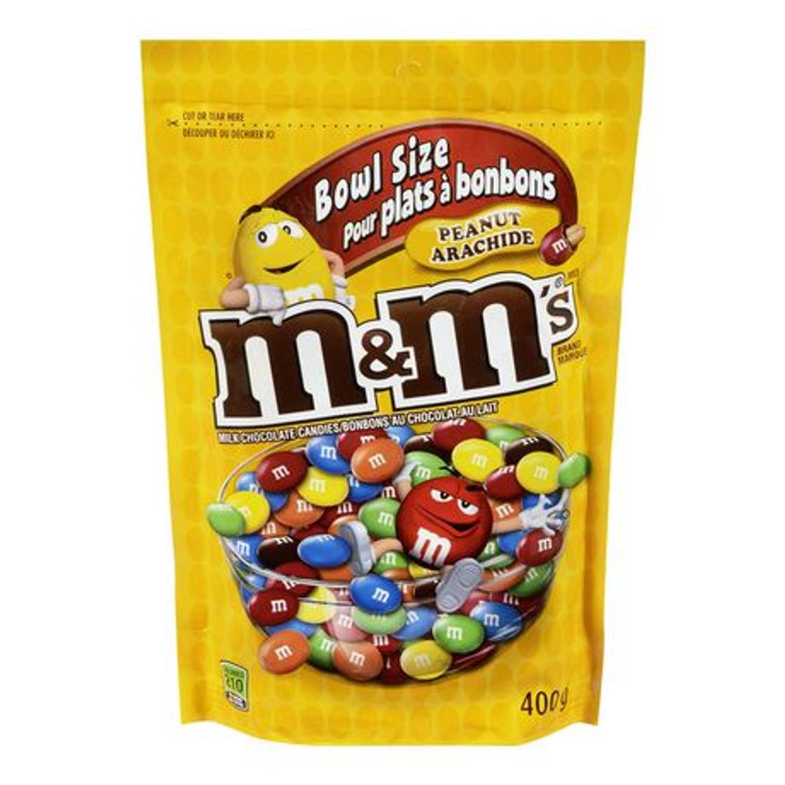 Moda M&M's Peanut Milk Chocolate Candies 