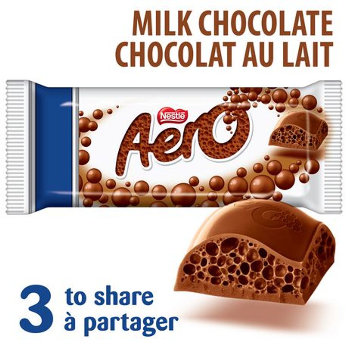 Moda NESTLÉ AERO Milk Chocolate Bar 