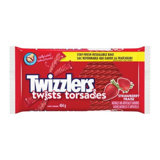 TWIZZLERS Strawberry Twists Candy 