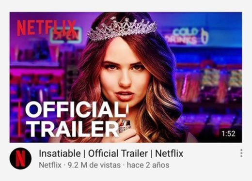 Insatiable | Official Trailer | Netflix - YouTube