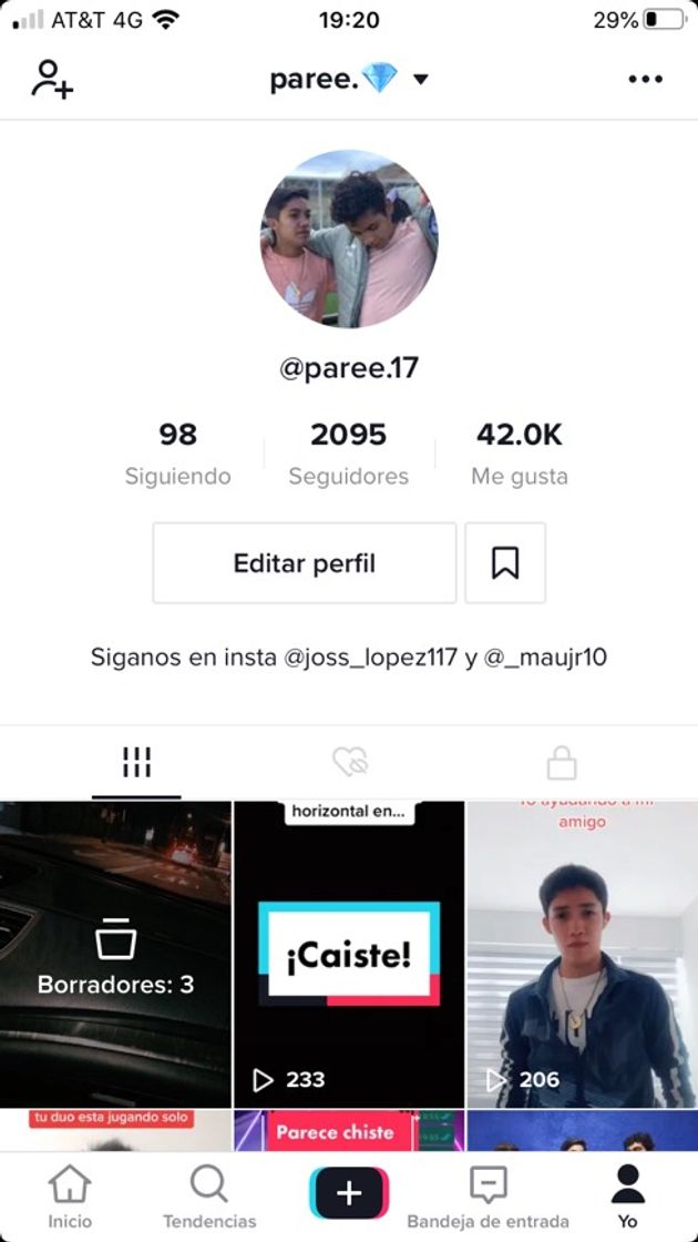 Aplicaciones Cuenta de TikTok