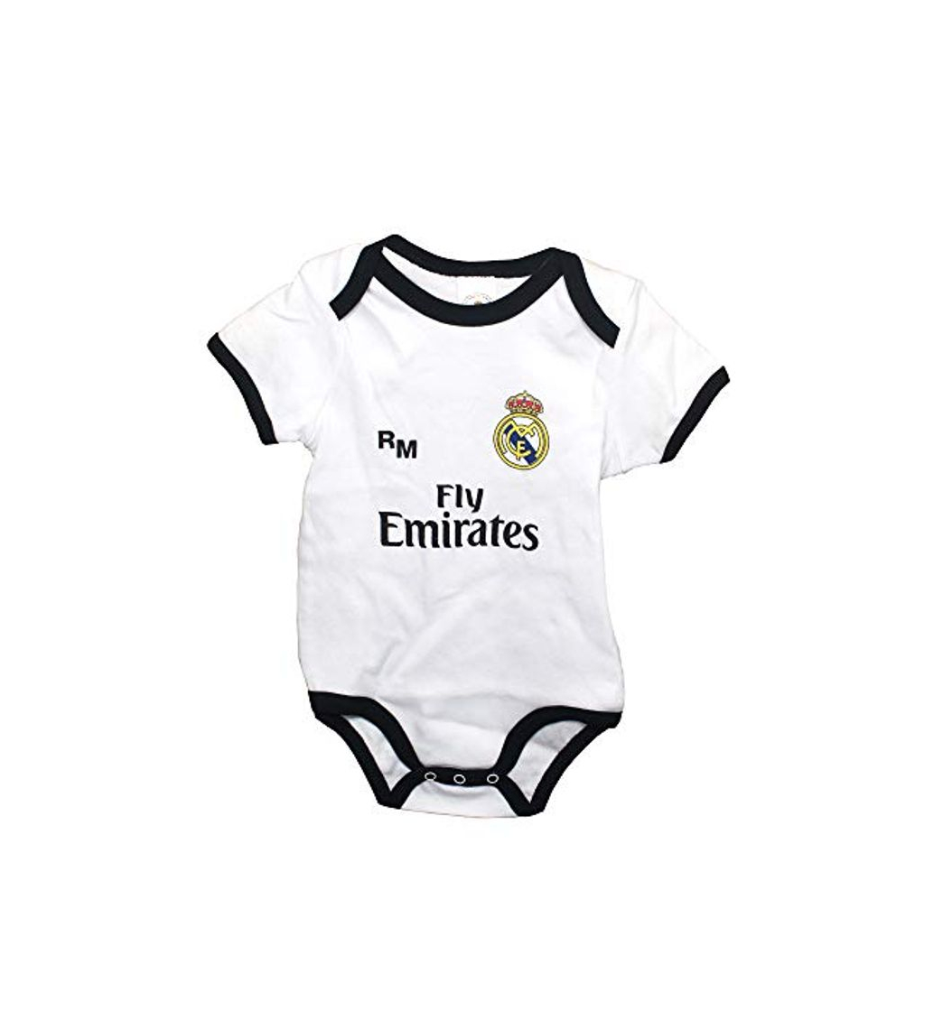 Producto Real Madrid FC Body Niños - Producto Oficial Primera equipación 2018/2019